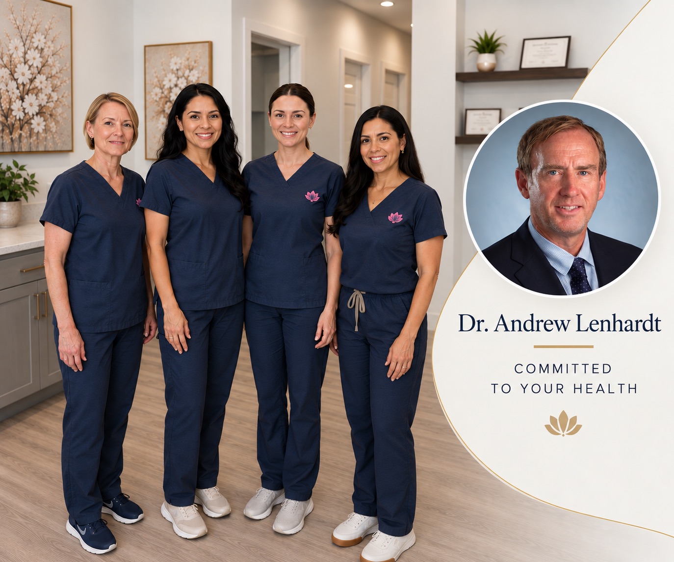 The Hormonally Balanced medical team with Dr. Andrew Lenhardt